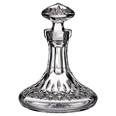 Waterford Lismore Connoisseur Cut Lead Crystal Mini Ship's Decanter Waterford Lismore Connoisseur Cut Lead Crystal Mini Ship's Decanter